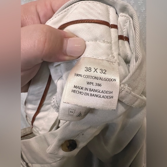 Haggar Premium No Iron Khaki Classic Fit Flat Front 38x32 - Picture 11 of 11